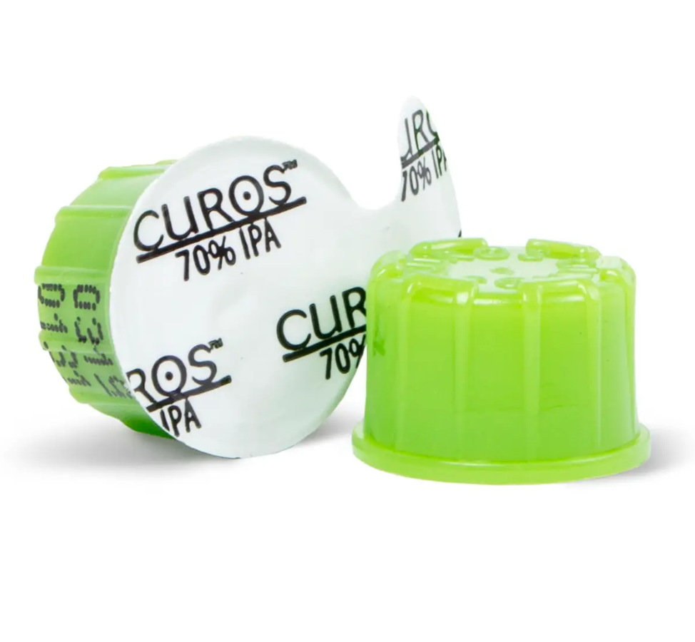 3M CUROS DISINFECTING CAP FOR NEEDLELESS CONNECTORS (250caps/box)-CFF10-250R 4