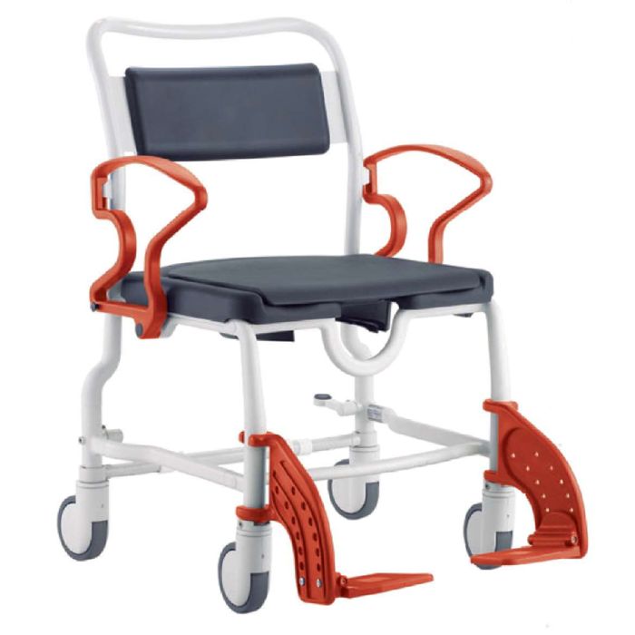 Rebotec Chicago Wide Bariatric Shower Commode Chair view 2