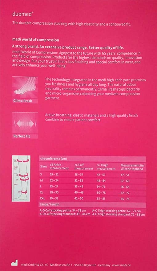 Medi Duomed Soft Thigh Length Compression Stockings view 3