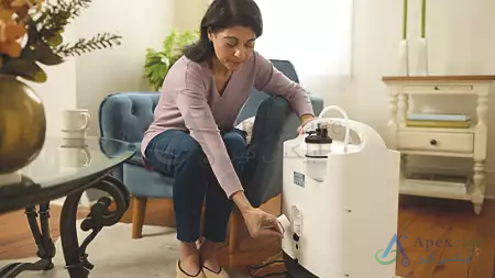 PHILIPS RESPIRONICS OXYGEN CONCENTRATOR 5L view 3