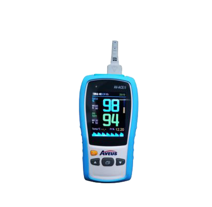 PULSE OXIMETER, AV-ACE-II WITH ADULT SENSOR(Handheld)