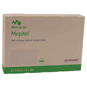 MEPITEL SILICONE WOUND CONTACT LAYER 5 X 7.5CM, 10`S/BOX