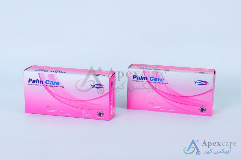 Palm Care Latex Powder Free Gloves, 10 Box/Carton