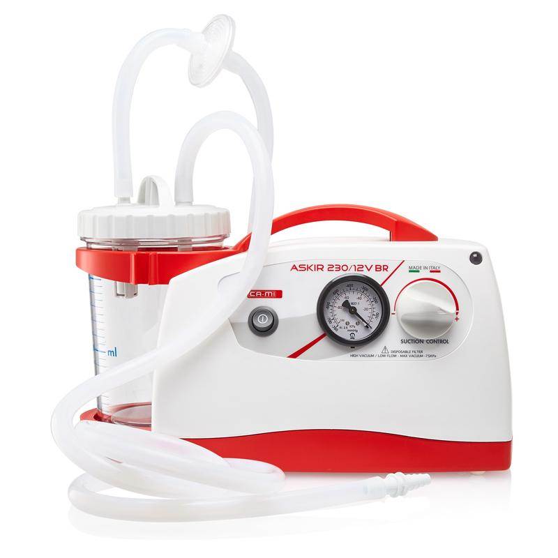 PORTABLE SUCTION MACHINE NEW ASKIR 230 / 12V BR (with battery)