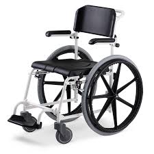Meyra MC Wet Mobile Shower Chair Commode Wheelchair