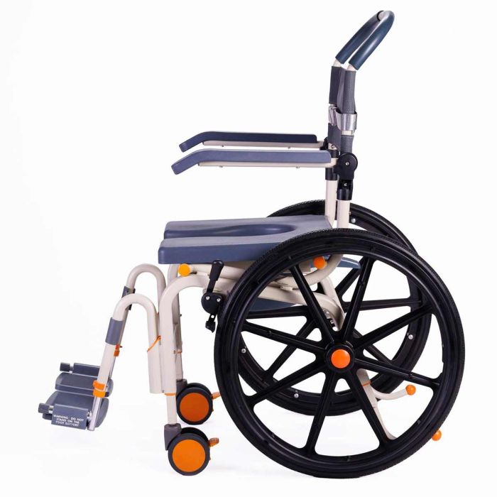 Shower Roll-In buddy Solo Shower Commode Chair view 2