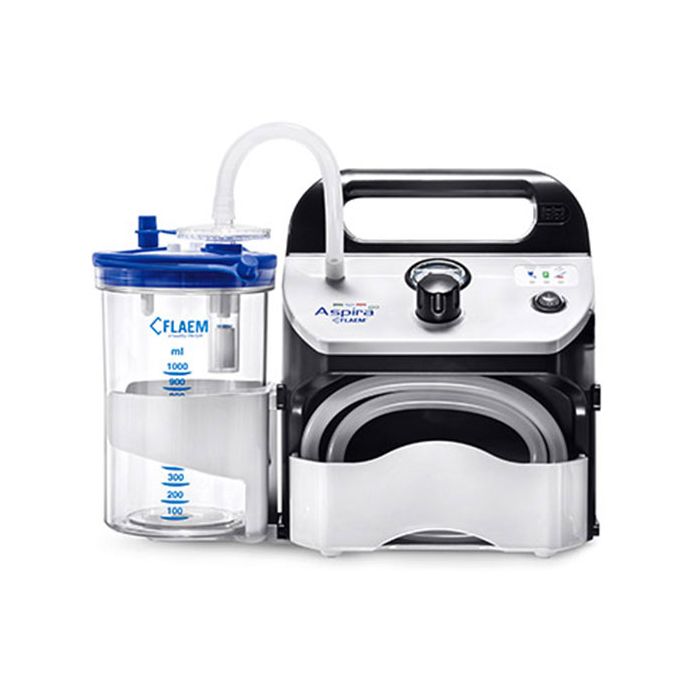 PORTABLE SUCTION MACHINE FLAEM ASPIRE GO - 30LPM