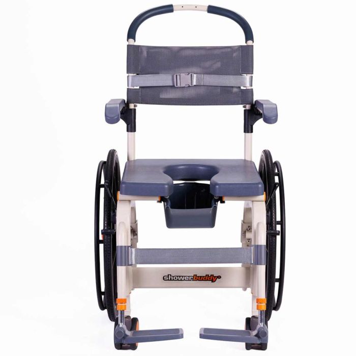 Shower Roll-In buddy Solo Shower Commode Chair view 3