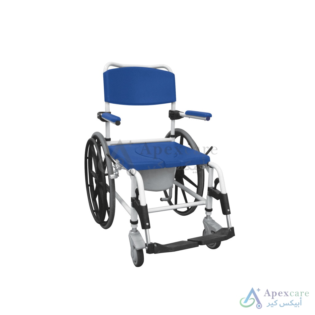 DRIVE ASTON SHOWER COMMODE CHAIR 18"INCH (24 INCH WHEEL)