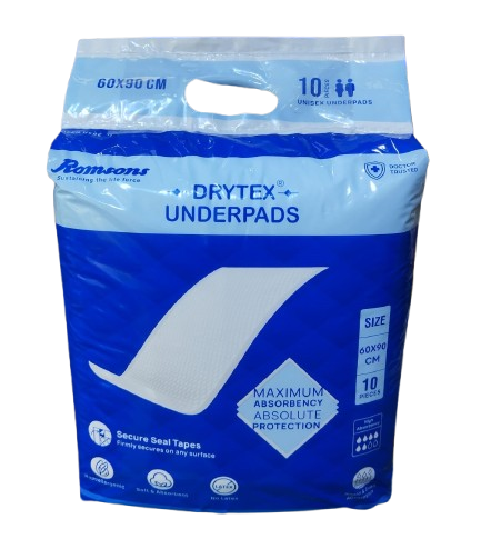 UNDERPADS - DRYTEX (GS-8407) 60x90cm - PACK OF 10