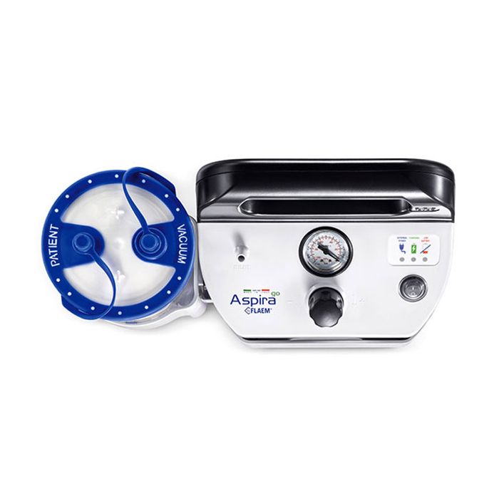 PORTABLE SUCTION MACHINE FLAEM ASPIRE GO - 30LPM view 2