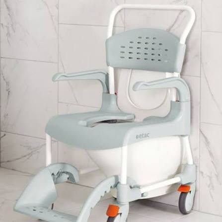 Etac Clean Shower Commode Chair view 2