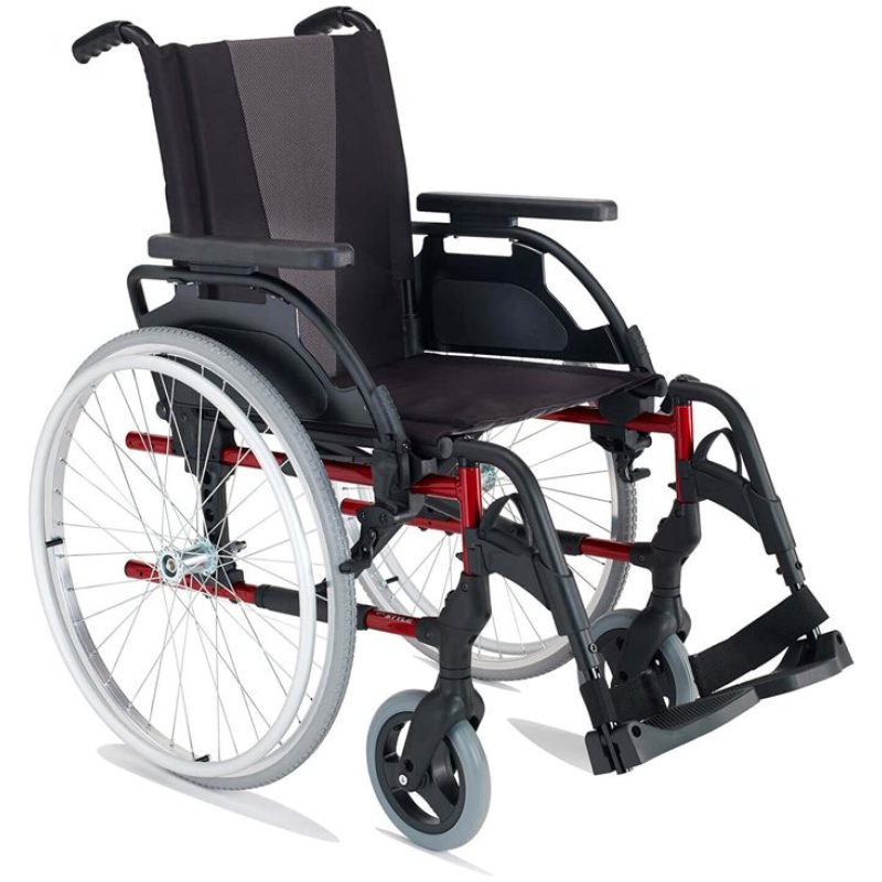 BREEZY Style Folding Aluminum Wheelchair